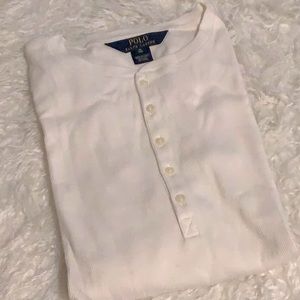 🏇🏾 Polo Ralph Lauren ribbed Long Sleeve Henley